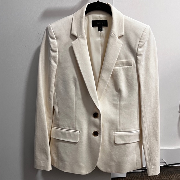 J Crew Blazer - Ecru - Size 0 - Picture 1 of 3